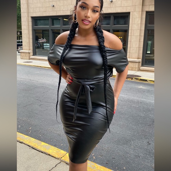 Fashion Nova Dresses & Skirts - Fashion Nova Black More to the Story Midi Dress